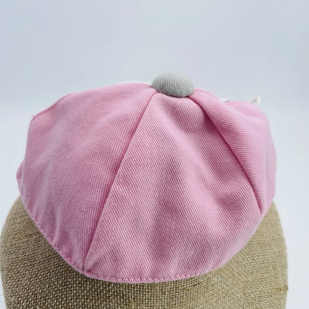 Build A Bear Workshop LA‎ Dodgers Pink White Baseball Cap Hat Rhinestones